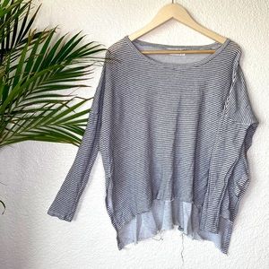 Vans Striped Hi-Low Long Sleeve